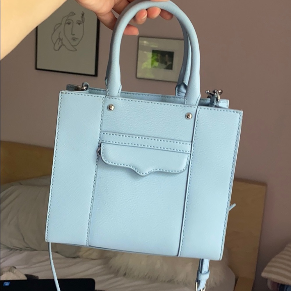 MINI MAB - Rebecca minkoff light blue